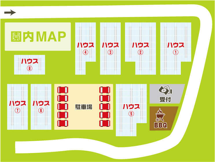 岸和田観光農園の地図